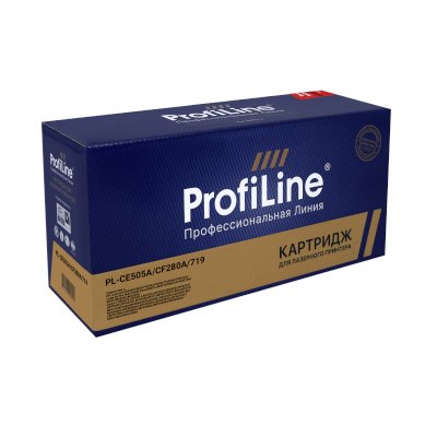 картридж ProfiLine PL-CE505A/CF280A/719 черный