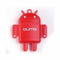 карта памяти Qumo 4GB Micro Secure Digital QM4GCR-MSD10-FD-RED