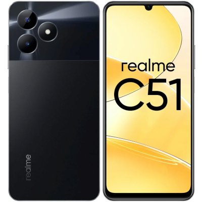 смартфон Realme C51 4/64GB Black черный