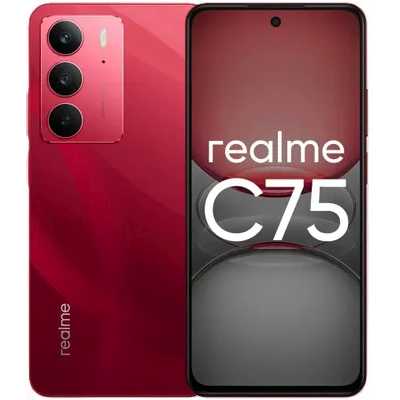 смартфон Realme C75 8/256GB Red красный