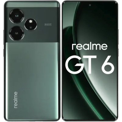 смартфон Realme GT 6 16/512GB Green зеленый