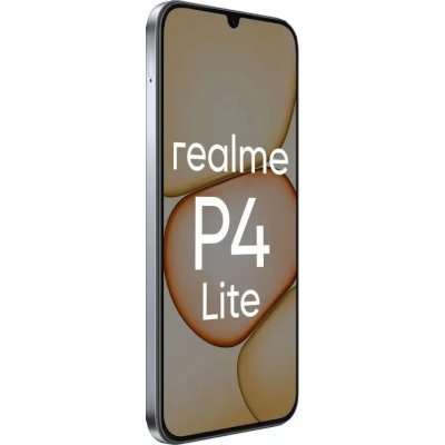 смартфон Realme P4 Lite 4/64GB Grey серый