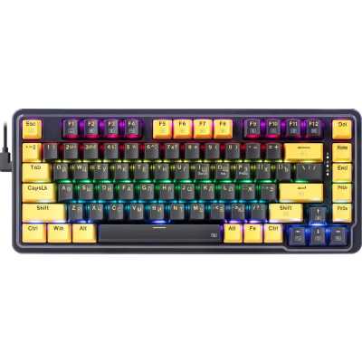 клавиатура Redragon Elf Violet Yellow Белый-фиолетовый