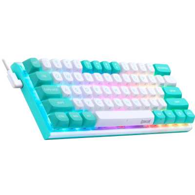 клавиатура Redragon Fidd White Белый-бирюзовый