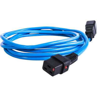 кабель питания Rem R-16-Cord-C19-C20-1.8-Blue