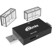 картридер Ritmix CR-2092 Black Черный