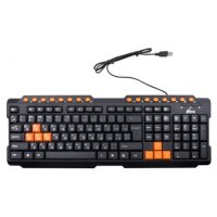 клавиатура Ritmix RKB-151 Black USB Черный