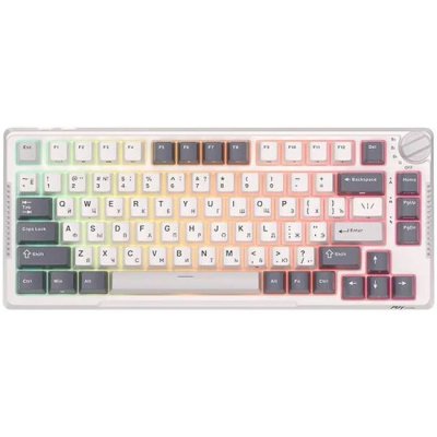 клавиатура Royal Kludge RK-H81 White Night 6935280824104 Белый-серый