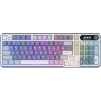 клавиатура Royal Kludge RK-S98 Ocean Blue 6977576550601 Голубой-белый