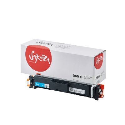 картридж Sakura SA069C-ECO голубой