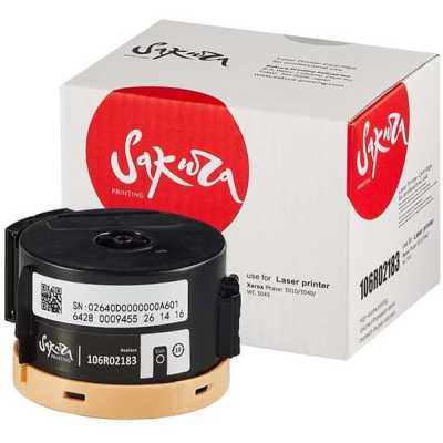 картридж Sakura SA106R02183 черный