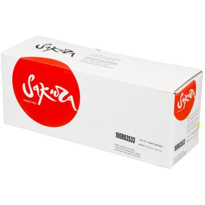 картридж Sakura SA106R03533 желтый