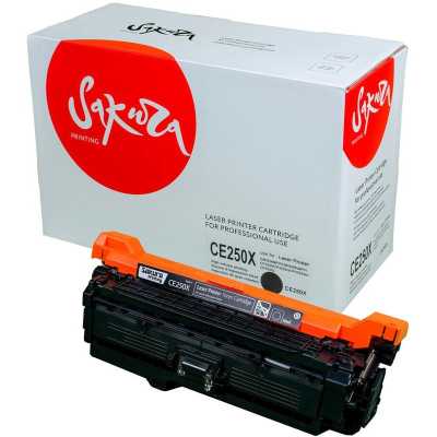 картридж Sakura SACE250X черный