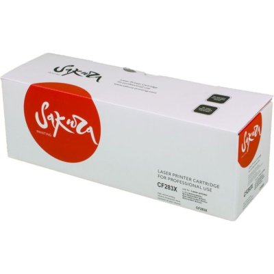 картридж Sakura SACF283X черный
