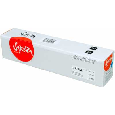 картридж Sakura SACF351A голубой