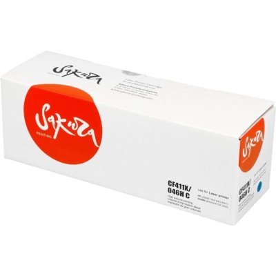 картридж Sakura SACF411X/046HC голубой
