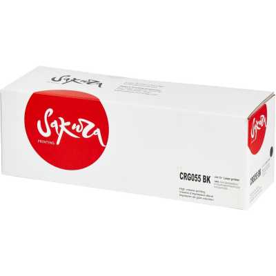картридж Sakura SACRG055BK черный