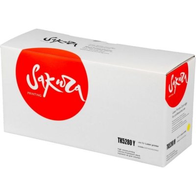 картридж Sakura SATK5280Y желтый