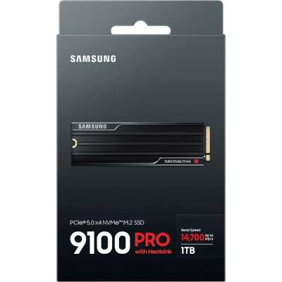 SSD диск Samsung 9100 PRO 1Tb MZ-VAP1T0CW Черный