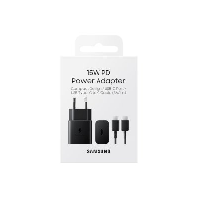 сетевое зарядное устройство Samsung EP-T1510XBEGRU Черный