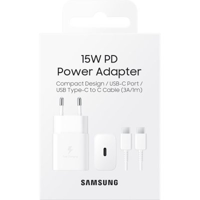 сетевое зарядное устройство Samsung EP-T1510XWEGRU Белый