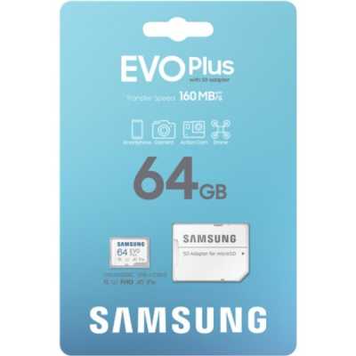 карта памяти Samsung EVO Plus 64GB MB-MC64SA/CN