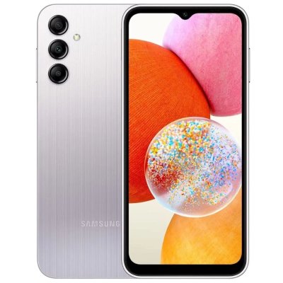 смартфон Samsung Galaxy A14 4/128GB Silver SM-A145FZSGMEA серебристый