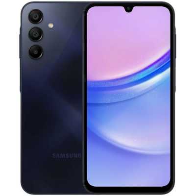 смартфон Samsung Galaxy A15 6/128GB Blue Black SM-A155FZKGMEA темно-синий
