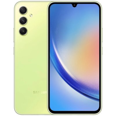 смартфон Samsung Galaxy A34 5G 6/128GB Green SM-A346ELGASKZ зеленый