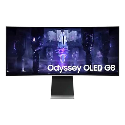 монитор Samsung Odyssey G8 S34BG850SI Серебристый