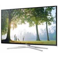 телевизор Samsung UE55H6500AT Черная передняя панель с серебристой подставкой
