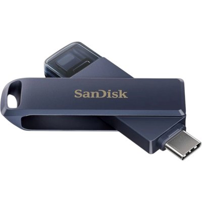 флешка SanDisk 128GB SDIXD0N-128G-GN6NE Черный, серебристый