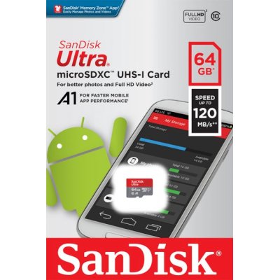 карта памяти SanDisk 64GB SDSQUA4-064G-GN6MN