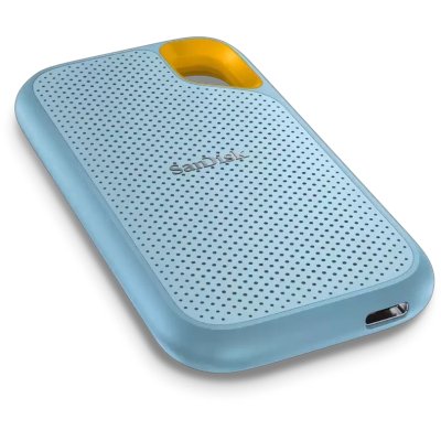SSD диск SanDisk Extreme Portable V2 1Tb SDSSDE61-1T00-G25B Голубой