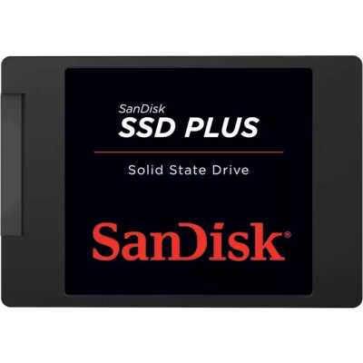 SSD диск SanDisk Plus 250Gb SDSSDA-250G-G28 Черный