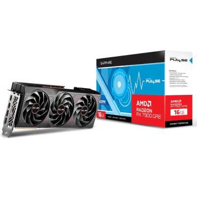 видеокарта Sapphire AMD Radeon RX 7900 GRE Pulse Gaming OC 16Gb 11325-04-20G