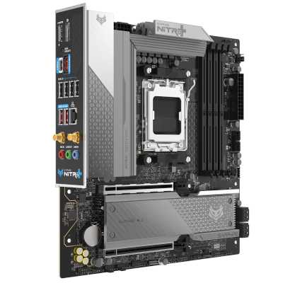 материнская плата Sapphire B850M Nitro+ WIFI Черный