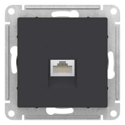 розетка компьютерная Schneider Electric AtlasDesign ATN001086 Карбон