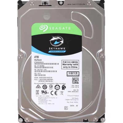 жесткий диск Seagate SkyHawk 4Tb ST4000VX013