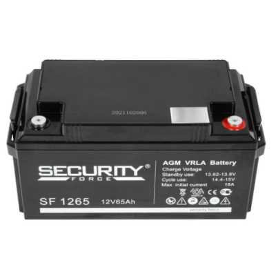 батарея для UPS Security Force SF 1265