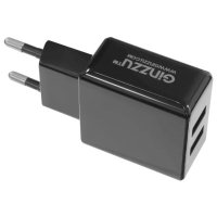 сетевое зарядное устройство Ginzzu GA-3314UB Черный