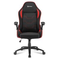 игровое кресло Sharkoon Elbrus 1 Black-Red черно-красный