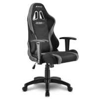 игровое кресло Sharkoon Skiller SGS2 Jr. Black-Grey черно-серый