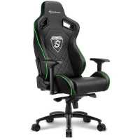 игровое кресло Sharkoon Skiller SGS4 Black-Green черно-зеленый
