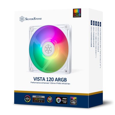 кулер SilverStone Vista 120 ARGB SST-VS120W-ARGB