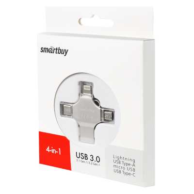 флешка SmartBuy 128GB SB128GBMC15 Серебристый