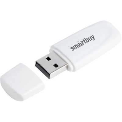 флешка SmartBuy 16GB SB016GB2SCW Белый