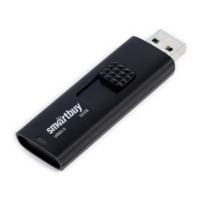 флешка SmartBuy 32GB SB032GB3FSK Черный