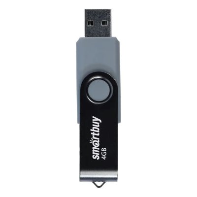 флешка SmartBuy 4GB SB004GB2TWK Черный