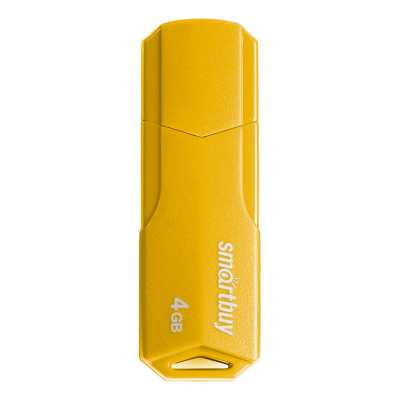 флешка SmartBuy 4GB SB4GBCLU-Y Черный